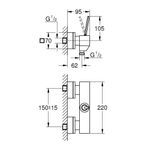 GROHE pressa singola per EUROCUBE Joy (23665000)