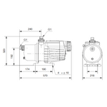 GRUNDFOS Pompa idroforica MQ 3-35 (96515412)