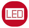 led